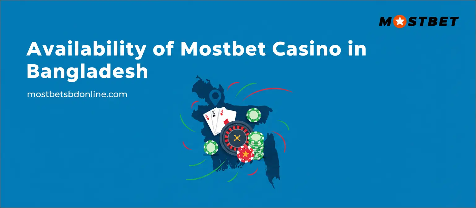 Availability of Mostbet Casino in Bangladesh