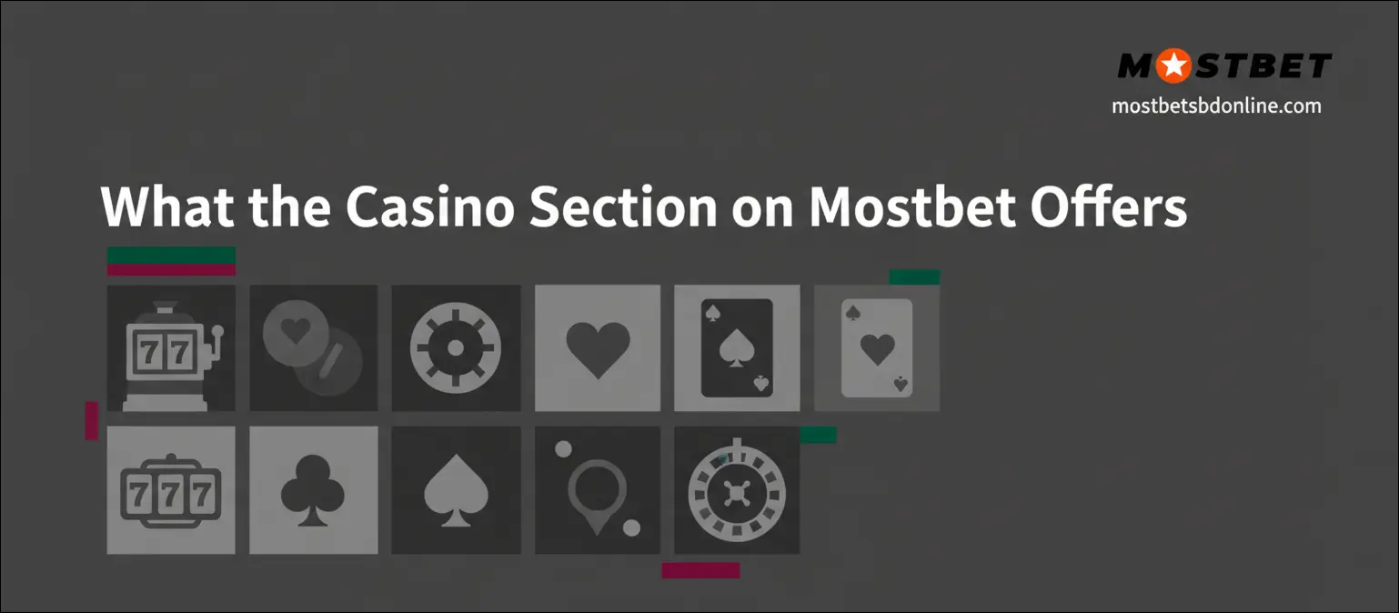 What the Casino Section on Mostbet Offers