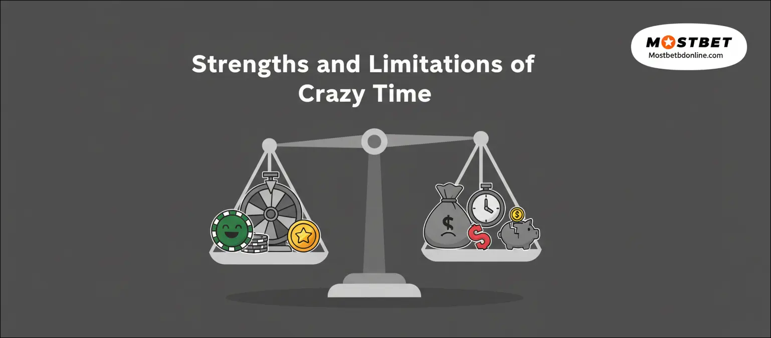 Strengths and Limitations of Crazy Time