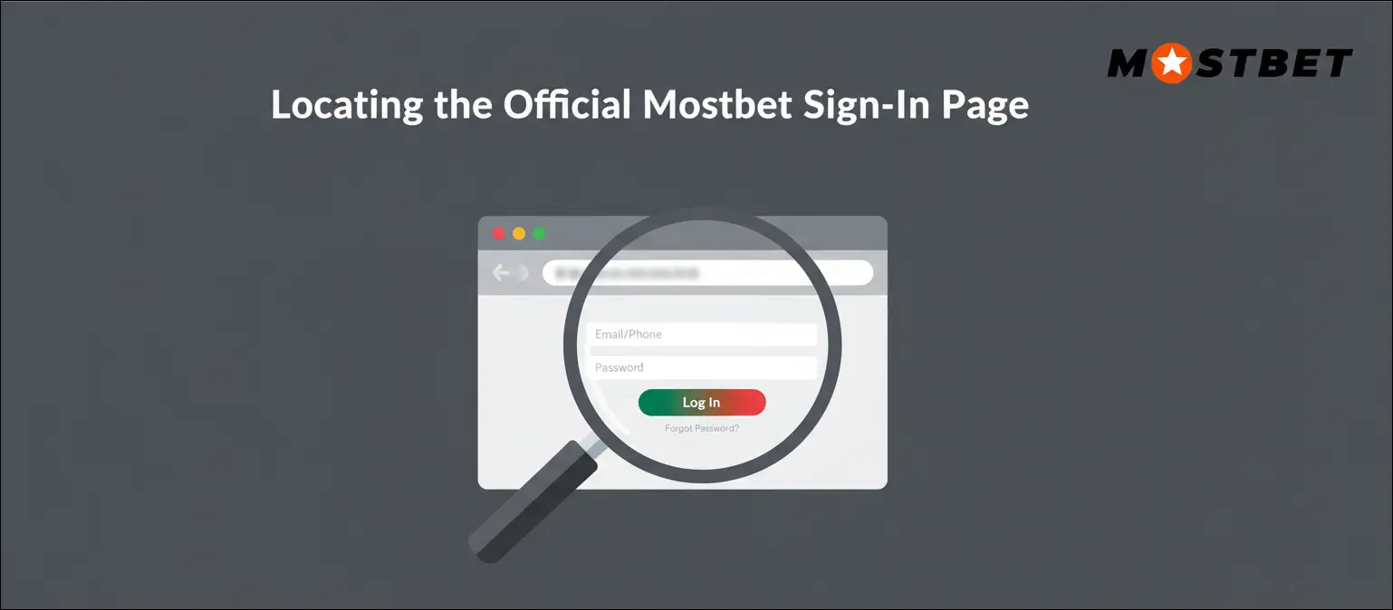 Locating the Official Mostbet Sign-In Page